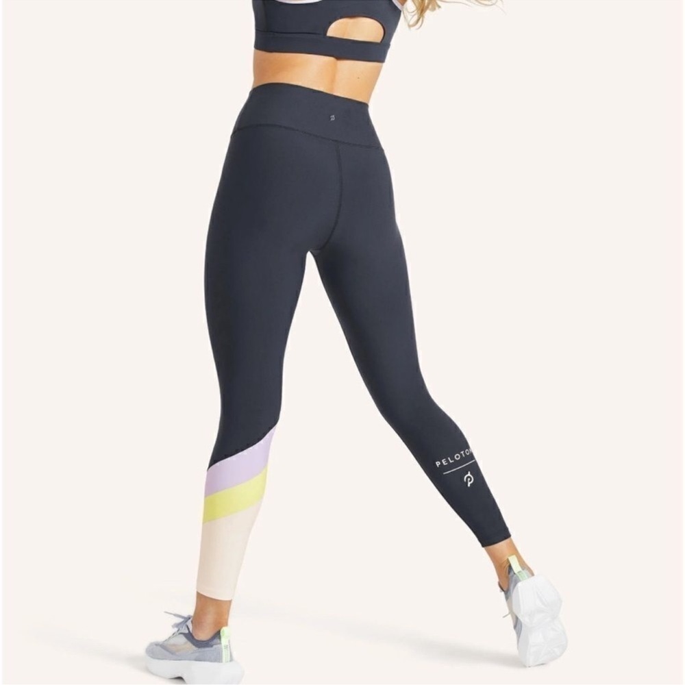 Peloton Cadent Colorblock Legging SZ. L - Picture 3 of 14